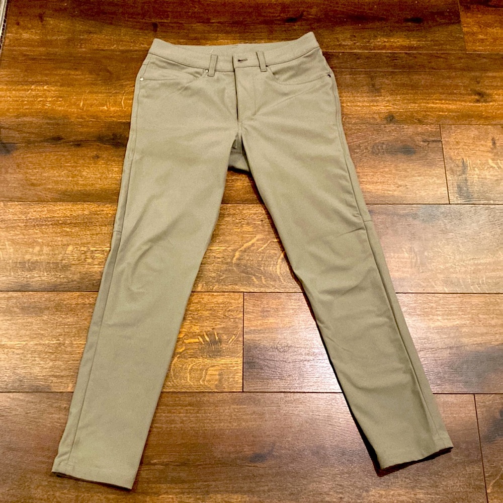 Lululemon ABC Slim pants 28x28. (Grey sage)